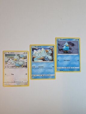 Ducklett Pokémon Card Lot